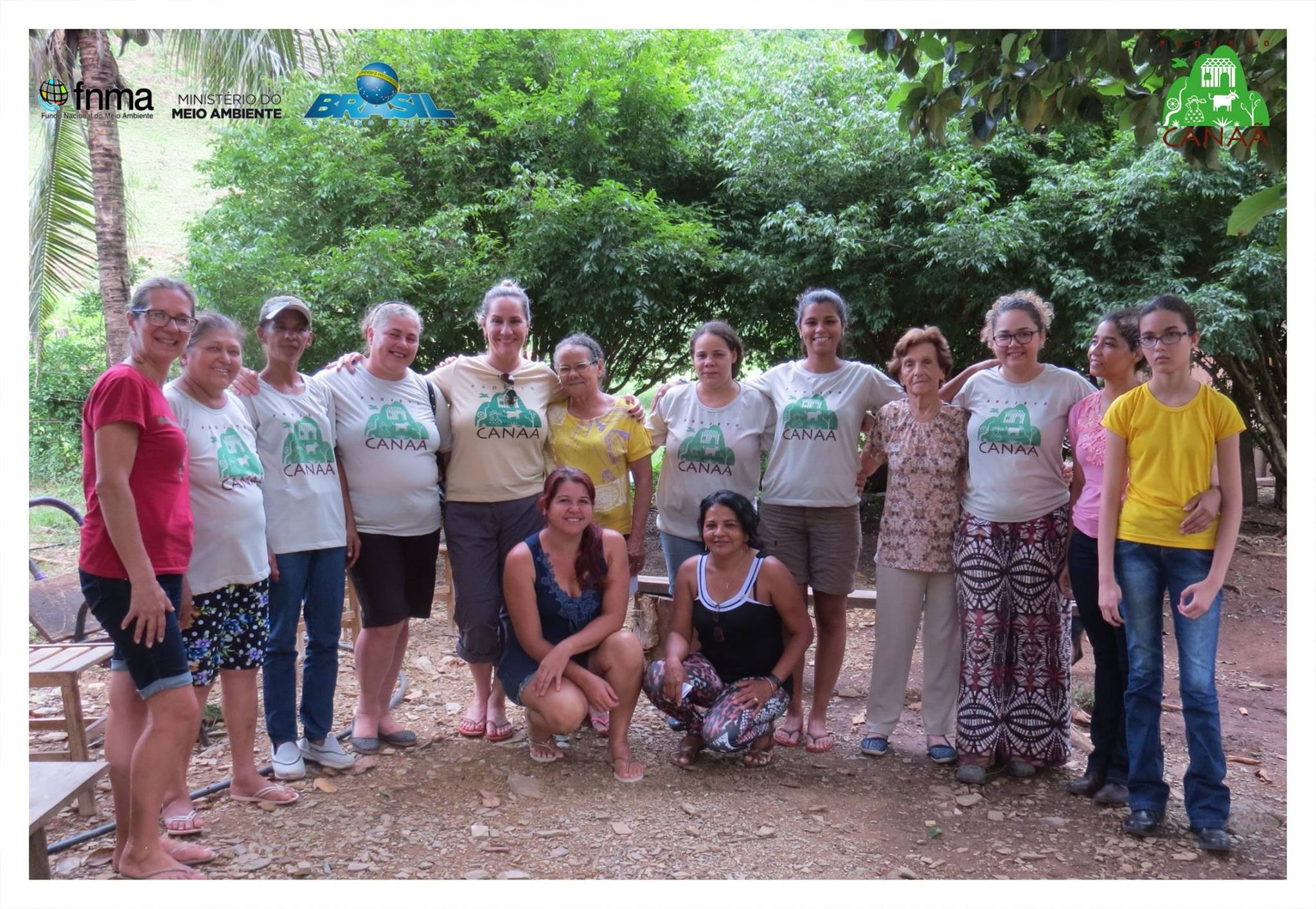 grupo de Mulheres do Assentamento Canaã. Uma parceria ICMBIO - Parna Serra da Bodoquena e Fundação Neotrópica do Brasil