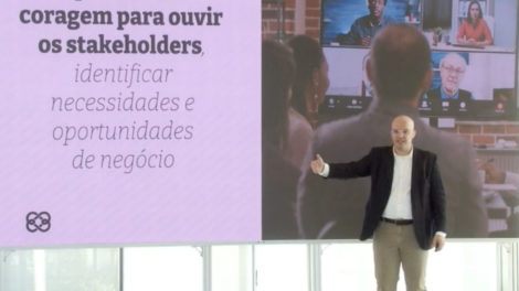 Pedro Paro, CEO da Humanizadas, palestra na abertura do evento Melhores para o Brasil