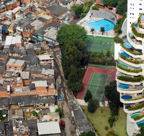 Urbanização - desigualdade