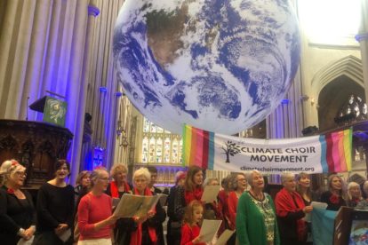 Quem canta as mudanças climática espanta – The Climate Choir Movement
