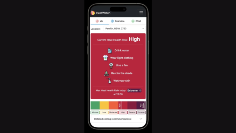 HeatWatch: conselhos personalizados para lidar com o calor
