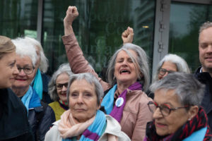 Grupo “Vovós pelo clima” vence ação climática contra a Suíça