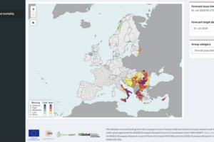 Forecaster.health – Mapa revela quem são as pessoas mais vulneráveis às ondas de calor na Europa