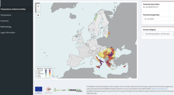 Mapa revela grupos populacionais mais vulneráveis a temperaturas extremas