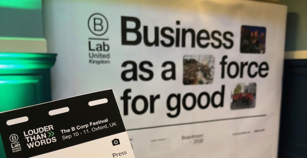 Louder than Words – Business as a force for good - 1