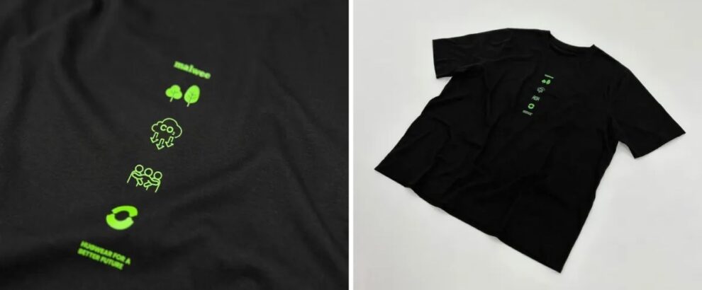 Marca brasileira lança camiseta que captura CO₂