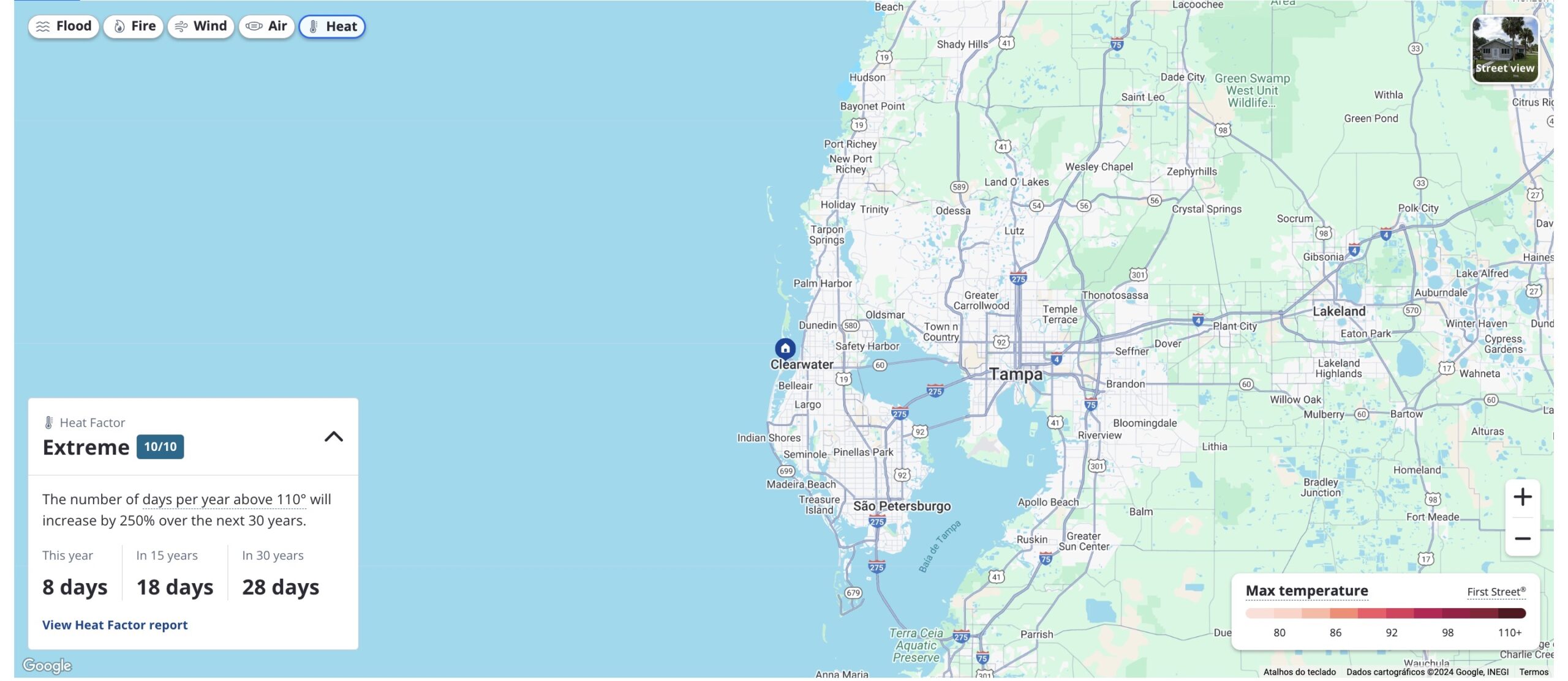 Marketplace imobiliário norte-americano Zillow inclui riscos climáticos em anúncios de propriedades à venda em sua plataforma