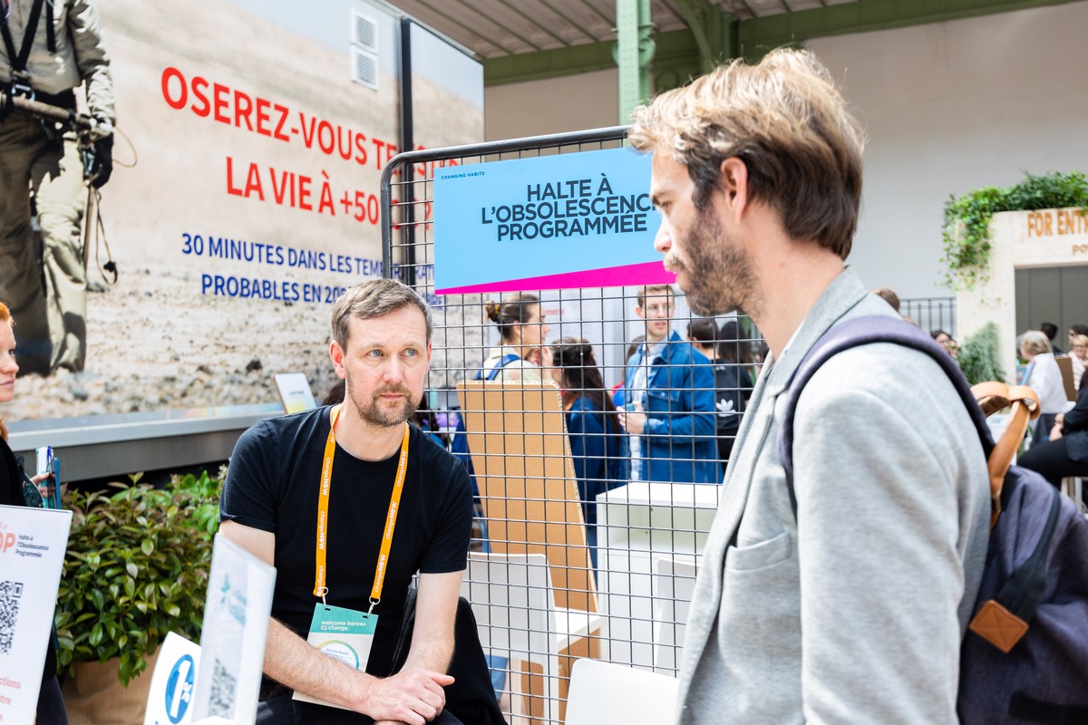 ChangeNOW – Soluções para mudanças de hábitos – Halte a le obsolescence programme – Foto-SAM : Memento Photo