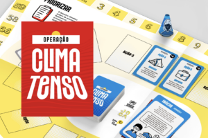 Operação clima tenso – jogo de tabuleiro sobre a crise climática