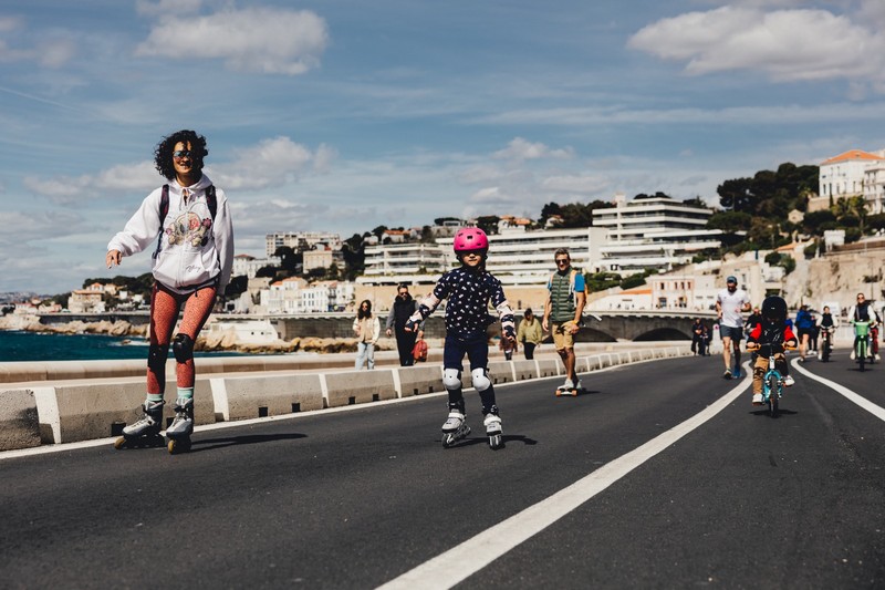 La Voie est libre – Domingos sem carro à beira-mar em Marselha
